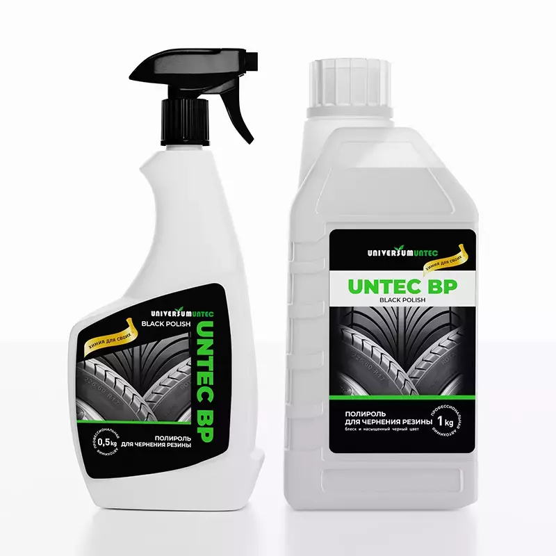 Untec BP (Black Polish)  Полироль для шин чернение резины
