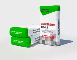 RS-L1 UNIVERSUM Высокопрочная безусадочная армированная сухая растворная смесь литого типа